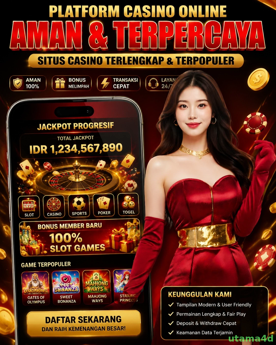 Bagaimana utama4d Menawarkan Pengalaman Bermain yang Optimal